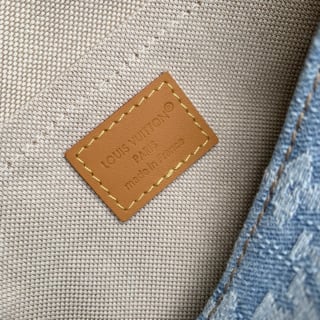 Satchel Monogram Denim Wearable Wallet 8