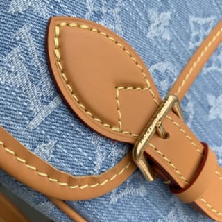 Satchel Monogram Denim Wearable Wallet 6
