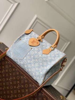 Speedy Bandoulière 30 Monogram Denim 1