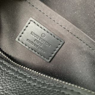 City Keepall Bag Aerogram Leather Black 9