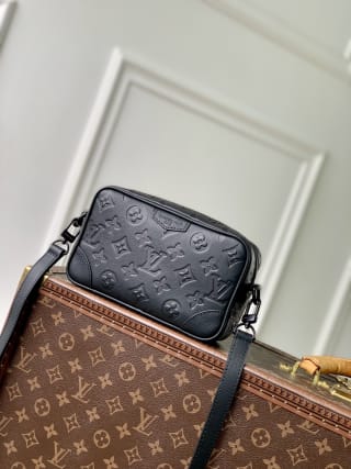 Trocadéro  Monogram Shadow Coated Crossbody Bag 1