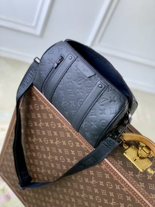 City Keepall Monogram Shadow Coated Crossbody Bag 5