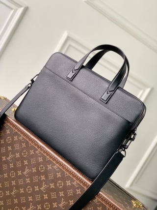 Gate Waxed Leather Briefcase 2