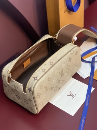 Dopp Kit Monogram Surplus Coated Toiletry Bag 3