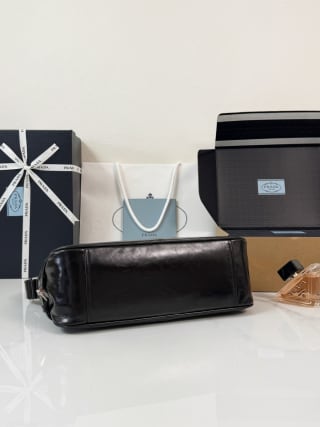 Waxed Leather Messenger Shoulder Bag 5