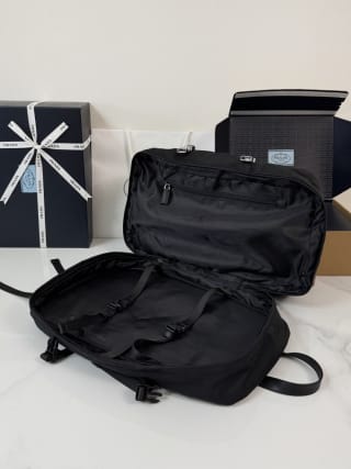 Multi-Compartment Nylon Backpack 5