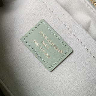 Onthego East-West Embossed Monogram Coated Top Handle Bag 9