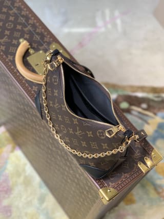 Odeon PM Monogram Coated Canvas Shoulder Bag 5