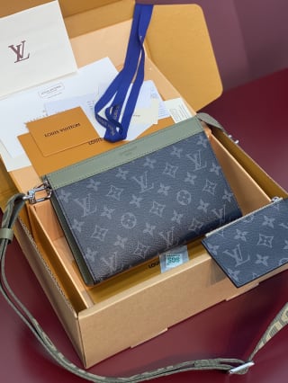 Gaston Monogram Eclipse Coated Crossbody Bag 1