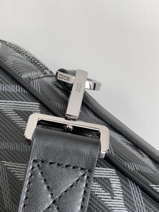 CD Diamond Zipped Briefcase 7