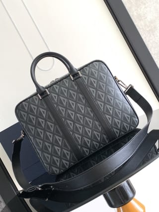 CD Diamond Zipped Briefcase 2