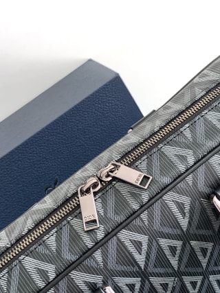 CD Diamond Zipped Briefcase 6