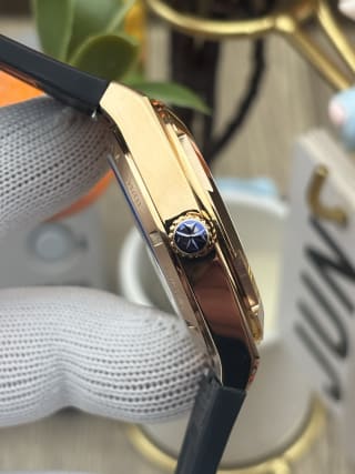Overseas Self-Winding 41mm Pink Gold Silver Dial 6