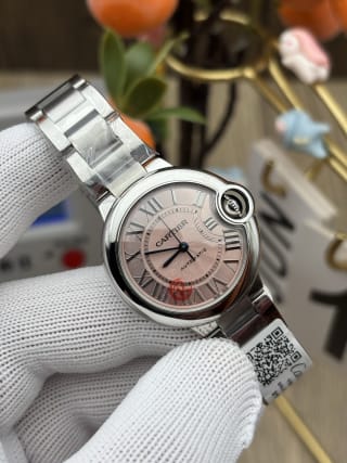 Ballon Bleu de Cartier 33mm Pink Dial 2