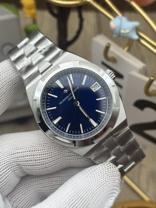 Overseas Self-Winding 41mm Blue Dial Steel 2
