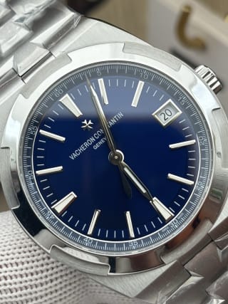 Overseas Self-Winding 41mm Blue Dial Steel 3
