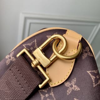 Speedy Bandoulière 30 Monogram Silk Tech Top Handle Bag 6