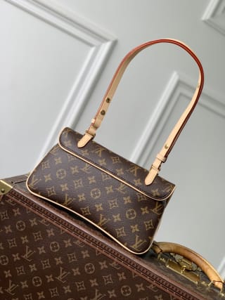 Marelle Monogram Coated Canvas Shoulder Bag 2