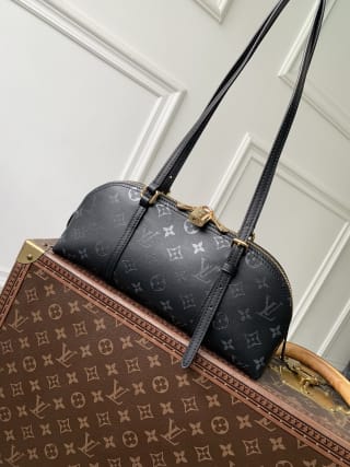Squire East-West Monogram Ink Shoulder Bag 1