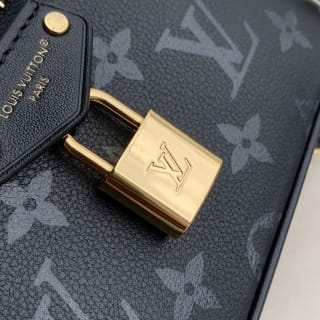 Vanity Monogram Ink Chain Pouch Bag 8