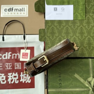 GG Half-Moon Shaped Shoulder Bag 3