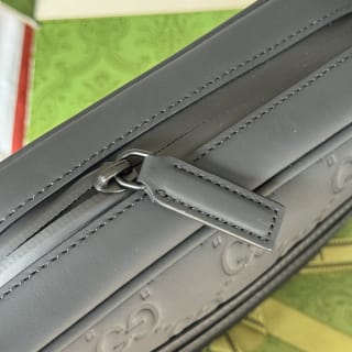 GG Rubber-Effect Mini Crossbody Bag 7