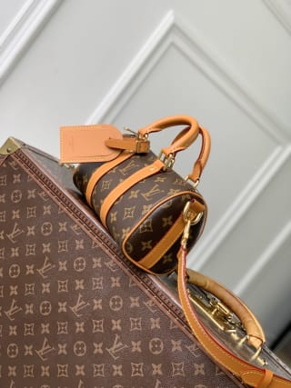 Nano Keepall Monogram Archive Canvas Top Handle Bag 3