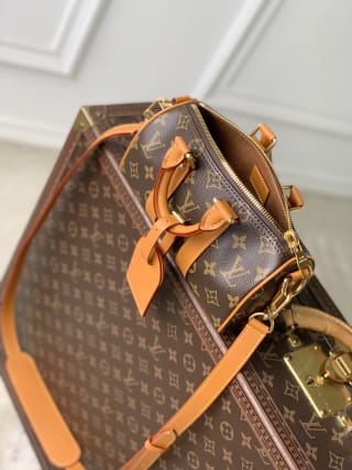 Nano Keepall Monogram Archive Canvas Top Handle Bag 5