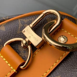 Keepall Bandoulière 35 Monogram Archive Canvas Duffel Bag 7