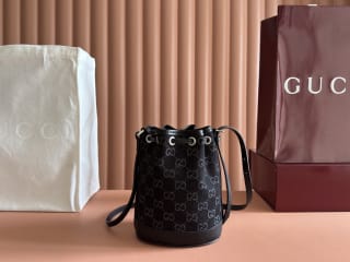 GG Denim Bucket Bag 2