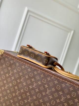 Satchel Monogram Coated Canvas Wearable Wallet 4