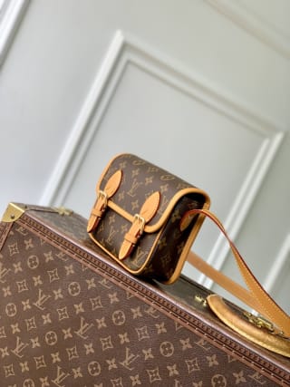 Satchel Monogram Coated Canvas Wearable Wallet 3