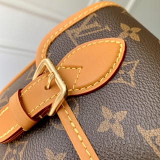 Satchel Monogram Coated Canvas Wearable Wallet 7