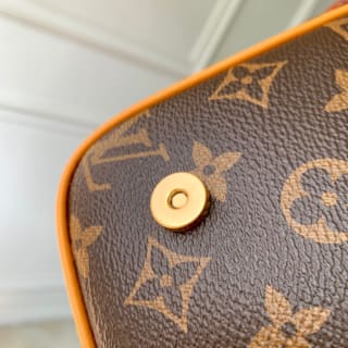 Satchel Monogram Coated Canvas Wearable Wallet 8