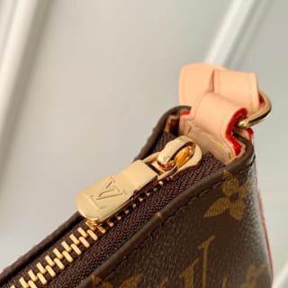 Pochette Tirette Monogram Coated Canvas Crossbody Bag 6