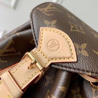 Montsouris Monogram Coated Canvas Backpack 6