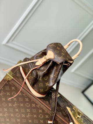 Montsouris Monogram Coated Canvas Backpack 3