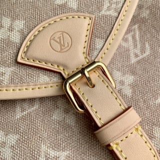 Montsouris PM Meowgram Coated Canvas Backpack 6