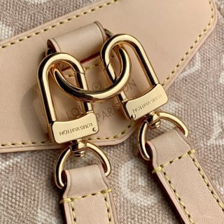 Montsouris PM Meowgram Coated Canvas Backpack 8