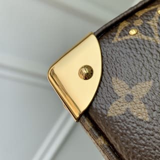 Trunkie Monogram Coated Canvas Chain Bag 7