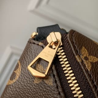 Cookie BB Monogram Coated Canvas Shoulder Bag 8