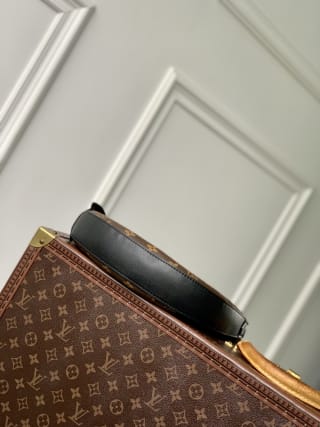 Cookie BB Monogram Coated Canvas Shoulder Bag 4