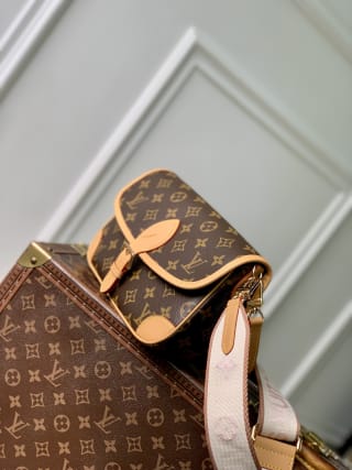 Diane PM Monogram Coated Canvas Shoulder Bag 3