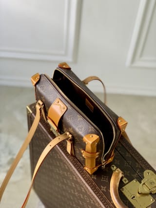 Malle De Jour Monogram Coated Canvas Shoulder Bag 4