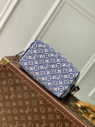 Speedy Bandoulière 20 Monogram Emblème Top Handle Bag 3