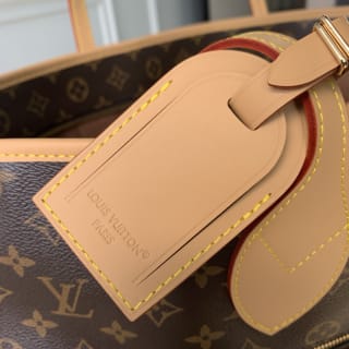 Nevereverfull Cargo Monogram Coated Canvas Tote Bag 8
