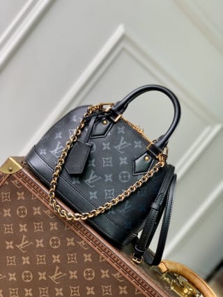 Alma BB Monogram Ink Top Handle Bag 1