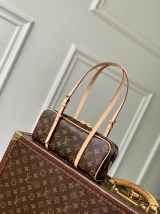 Hang On Monogram Coated Canvas Top Handle Bag 2