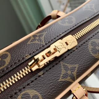 Hang On Monogram Coated Canvas Top Handle Bag 6