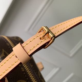 Hang On Monogram Coated Canvas Top Handle Bag 7